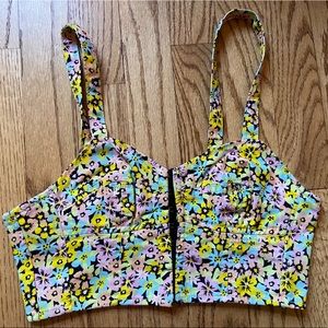 NWT Urban Outfitters Floral Crop Top